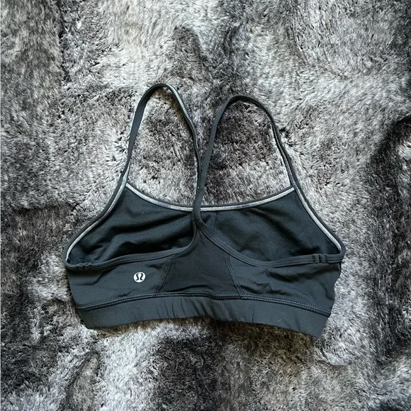 Lululemon Black Sports Bra - Picture 2 of 2